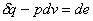 First Law of Thermodynamics for Reversible Processes